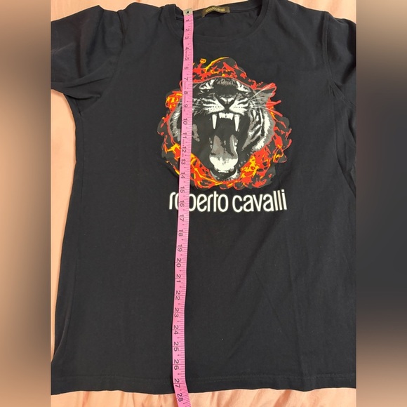 Roberto Cavalli Tiger Graphic Tee - Men’s XL - Picture 7 of 9